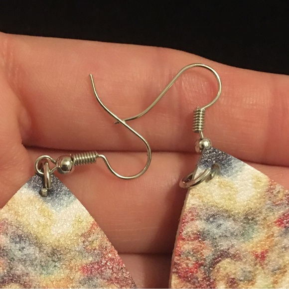 Unique Tree Dangle Earrings - Picture 2 of 7